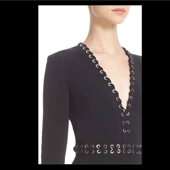 NWT $2,275 Michael Kors Collection Cady Sheath Dress Made in Italy [SZ 2‎ ] - Picture 2 of 8